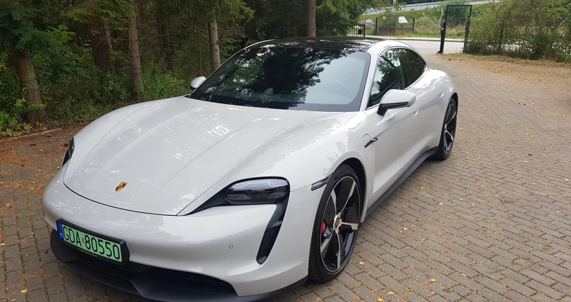 Porsche Taycan cena 469000 przebieg: 7000, rok produkcji 2022 z Pułtusk małe 466